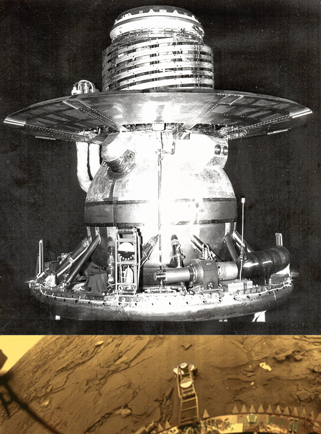 Cоветская автоматическая межпланетная станция Венера-14 (Из архива АО НПО Лавочкина)